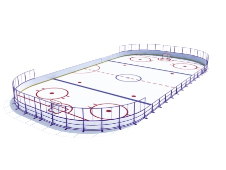 Купить Хоккейная коробка SP К 200 в Нолинске 
