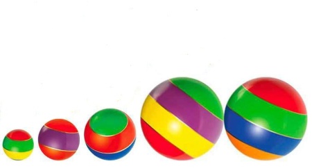 Купить Мячи резиновые (комплект из 5 мячей различного диаметра) в Нолинске 
