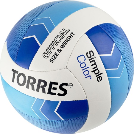 Купить Мяч волейбольный Torres Simple Color любительский р.5 в Нолинске 